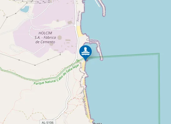 Map of PLAYA EL CORRAL PM1