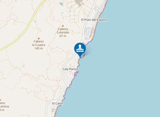 Map of PLAYA CALA PANIZO PM1