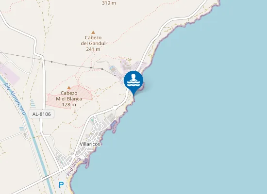 Map of PLAYA VILLARICOS PM1