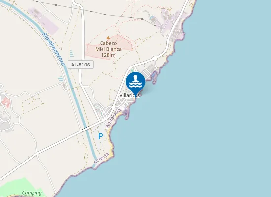 Map of PLAYA VILLARICOS PM2