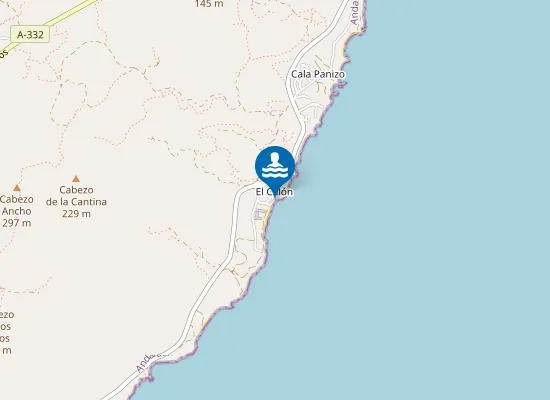 Map of PLAYA EL CALON PM1