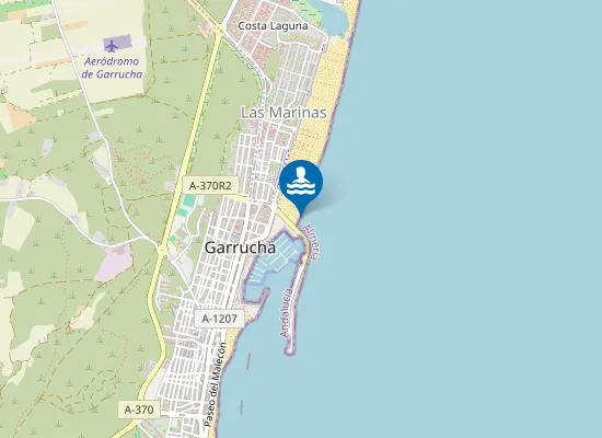 Map of PLAYAZO GARRUCHA PM1