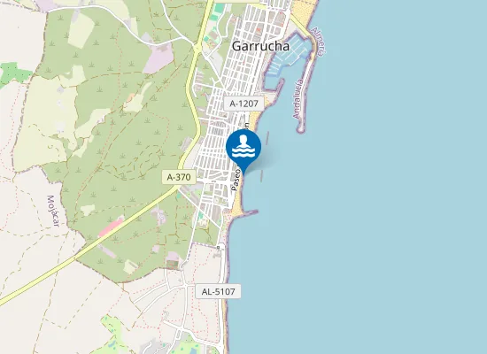 Map of PLAYA GARRUCHA PM1