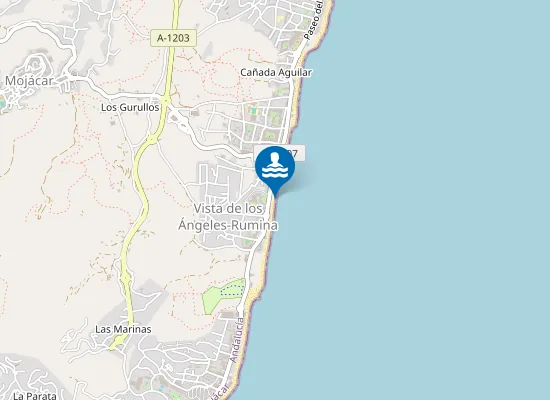 Map of PLAYA PIEDRA VILLAZAR PM1