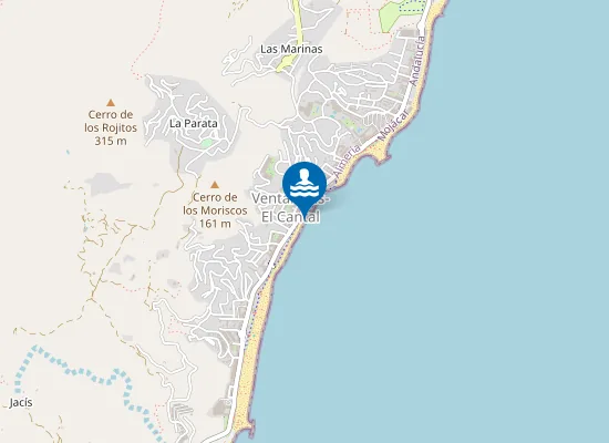 Map of PLAYA DEL LANCE NUEVO PM1