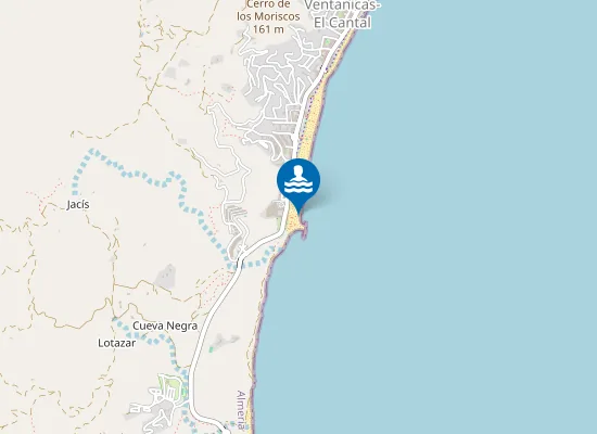 Map of PLAYA VENTA DEL BANCAL PM1