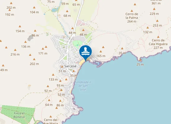 Map of PLAYA SAN JOSE PM1