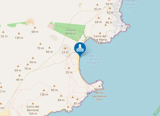 Map of PLAYA GENOVESES PM1