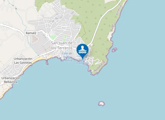 Map of PLAYA COSTA TRANQUILA PM1