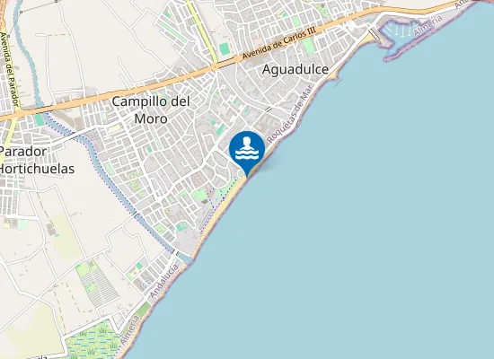 Map of PLAYA AGUADULCE PM2