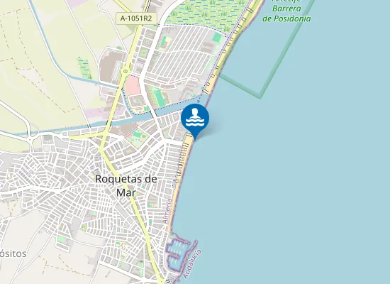 Map of PLAYA ROMANILLAS PM3