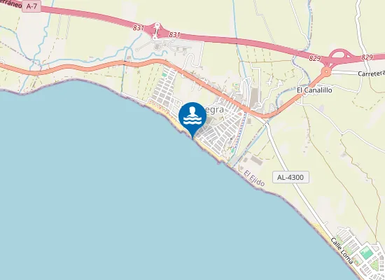 Map of PLAYA BALANEGRA PM1