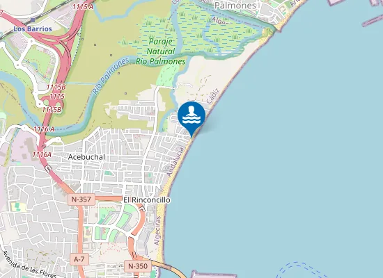 Map of PLAYA EL RINCONCILLO PM2