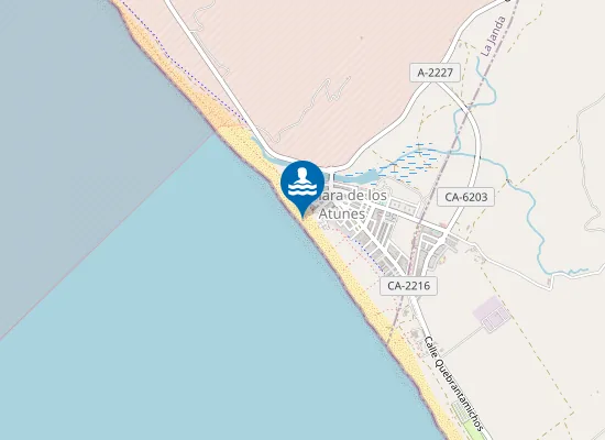 Map of PLAYA ZAHARA DE LOS ATUNES PM1
