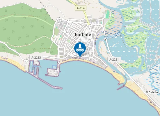 Map of PLAYA EL CARMEN PM1