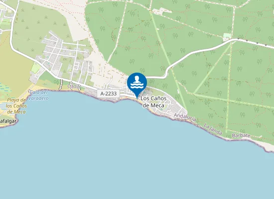 Map of PLAYA CA?OS DE MECA PM1