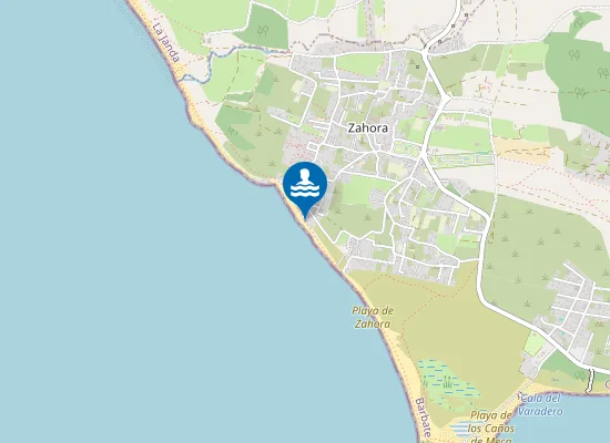 Map of PLAYA ZAHORA PM1