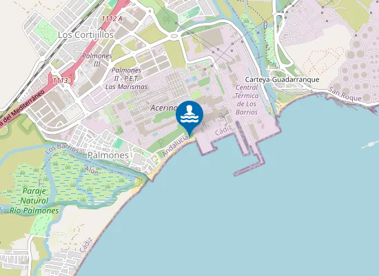 Map of PLAYA PALMONES PM2