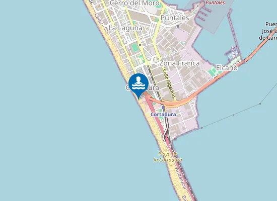 Map of PLAYA CORTADURA PM3