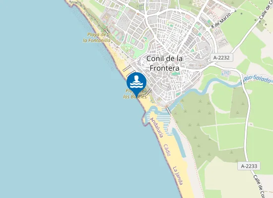 Map of PLAYA LOS BATELES PM1