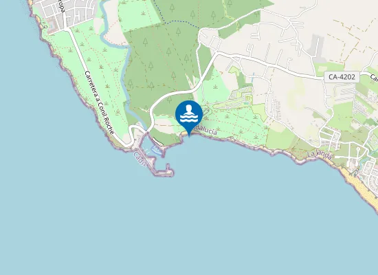 Map of PLAYA CALA DEL ACEITE PM1