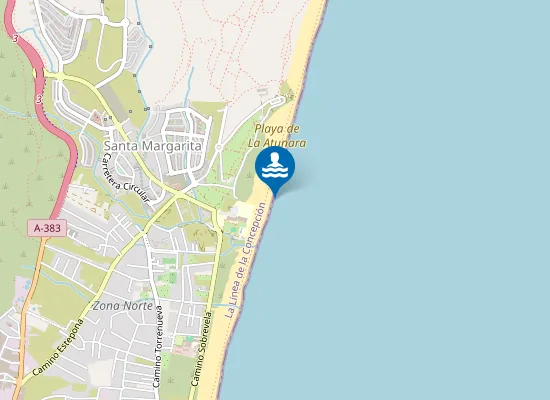 Map of PLAYA DE LEVANTE SOBREVELA-TORRENUEVA PM1