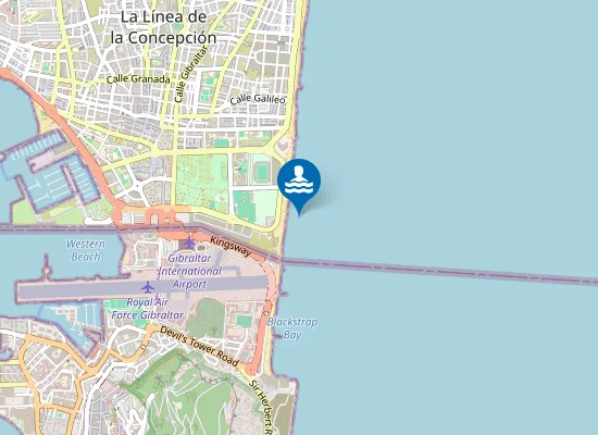 Map of PLAYA DE LEVANTE SANTA B?RBARA PM2