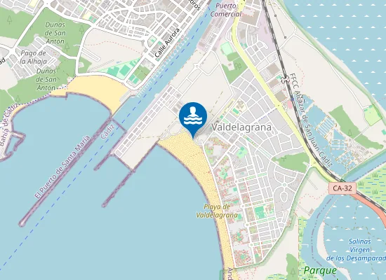 Map of PLAYA VALDELAGRANA PM2