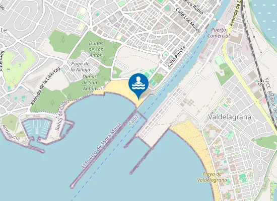 Map of PLAYA LA PUNTILLA PM1