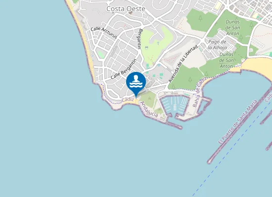 Map of PLAYA DE LA MURALLA PM1