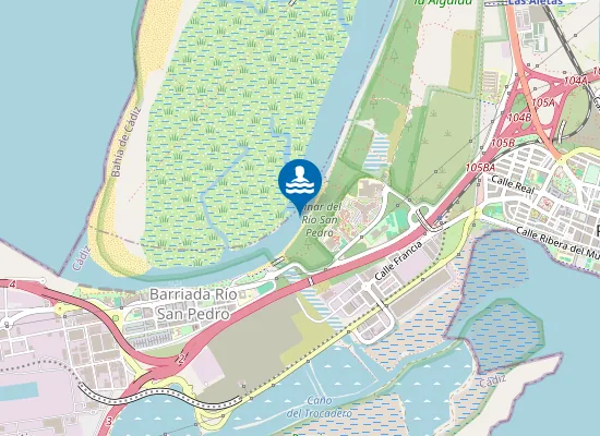 Map of PLAYA RIO SAN PEDRO PM1