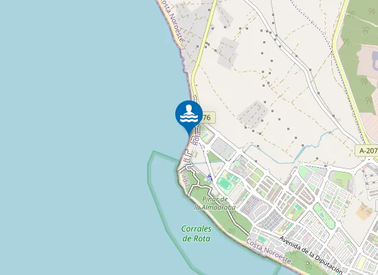 Map of PLAYA PUNTA CANDOR PM1