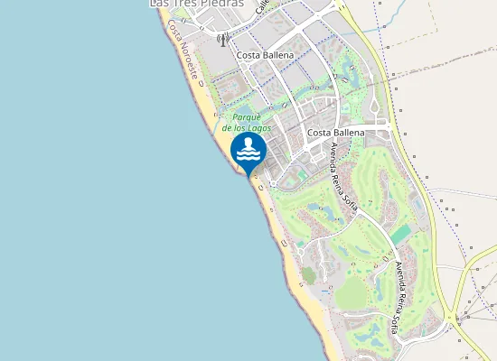 Map of PLAYA LA BALLENA PM1