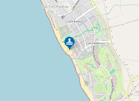 Map of PLAYA LA BALLENA PM2