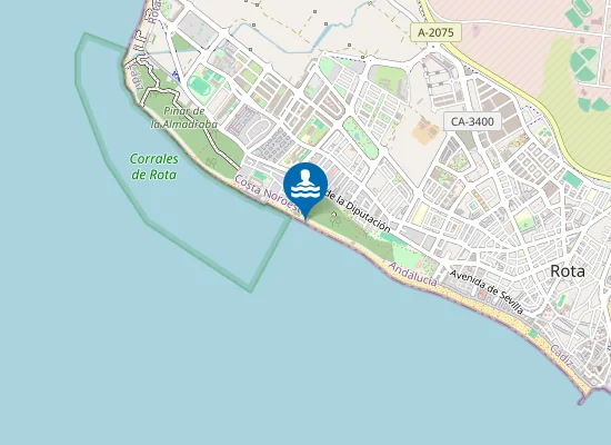 Map of PLAYA EL PUNTALILLO PM1