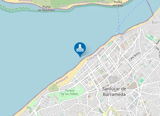 Map of PLAYA LA CALZADA PM1