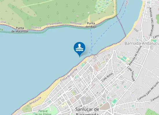 Map of PLAYA BAJO DE GUIA-BONANZA PM1