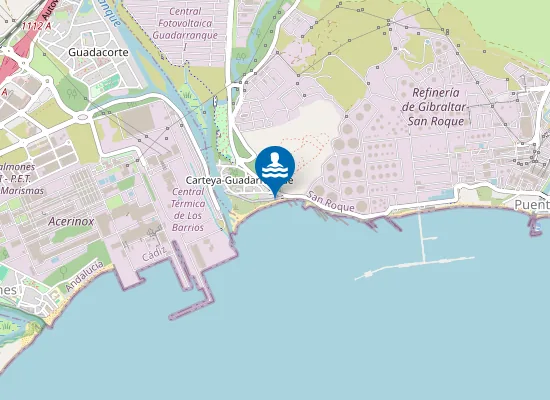 Map of PLAYA GUADARRANQUE PM1