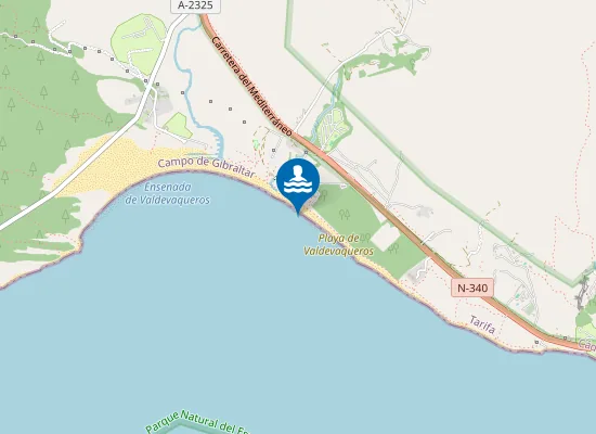 Map of PLAYA VALDEVAQUEROS PM1