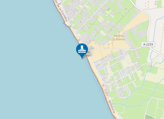 Map of PLAYA EL PALMAR PM1