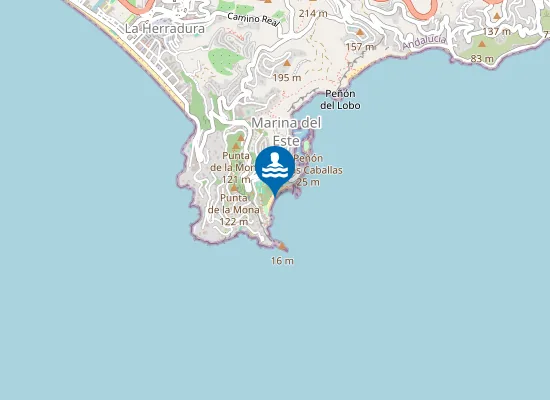 Map of PLAYA MARINA DEL ESTE PM1