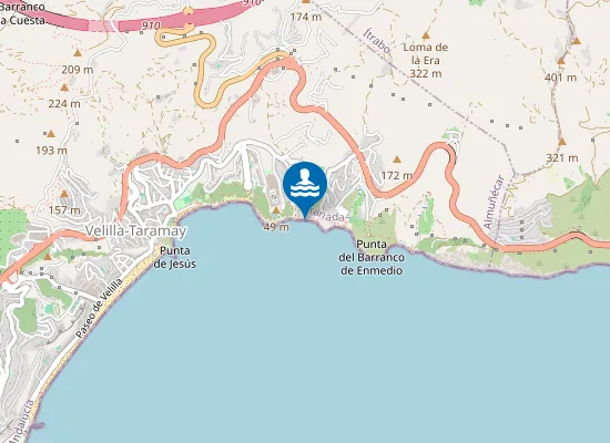 Map of PLAYA CABRIA PM1