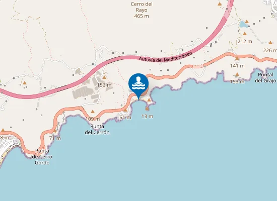 Map of PLAYA LA RIJANA PM1