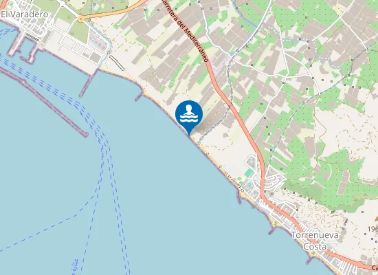 Map of PLAYA AZUCENAS PM1