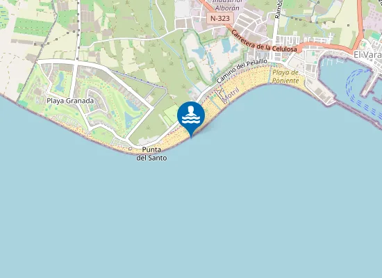 Map of PLAYA PONIENTE PM2