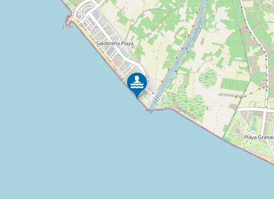 Map of PLAYA LA CHARCA PM1