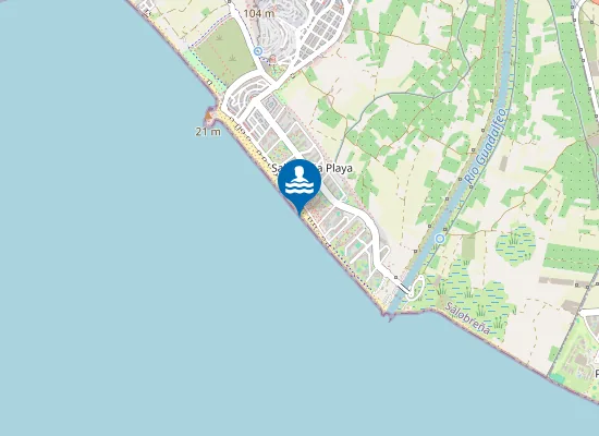 Map of PLAYA LA CHARCA PM2