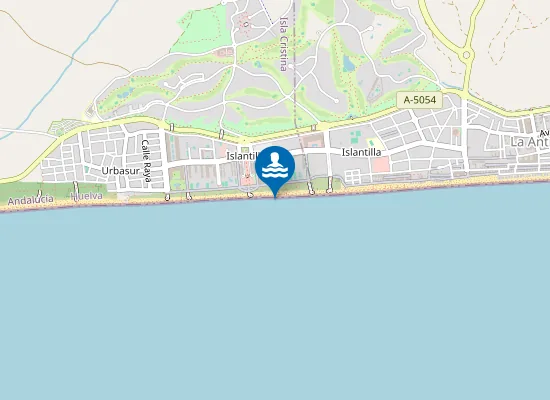 Map of PLAYA ISLANTILLA PM1