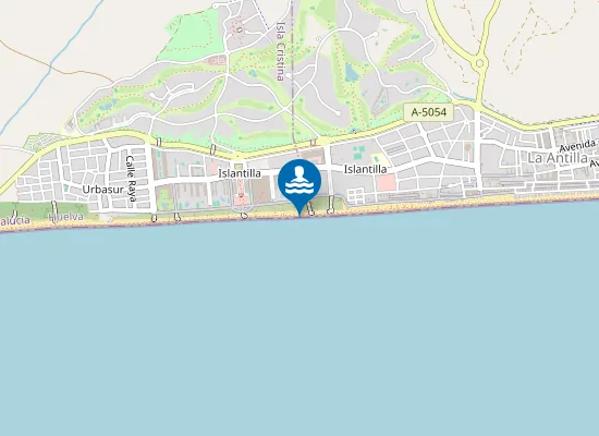 Map of PLAYA ISLANTILLA PM2