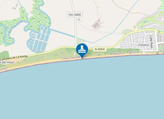 Map of PLAYA LA REDONDELA PM2